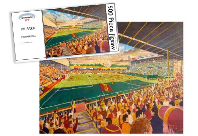 Fir Park Stadium Fine Art Jigsaw Puzzle - Motherwell FC